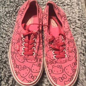 Vans off the wall Hello Kitty woman’s size 8